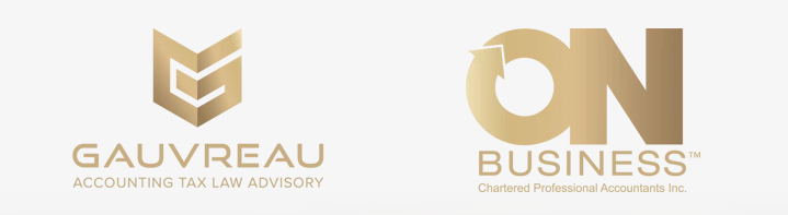 Gauvreau & OnBusiness Logos Together