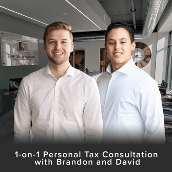 Personal Tax Consultation with Brandon and David Personal Tax Consultation with Brandon and David