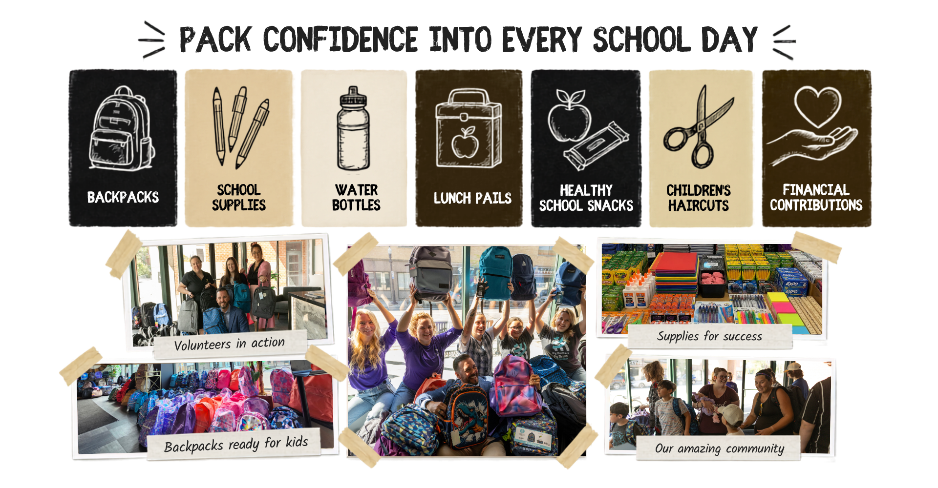pack confidence